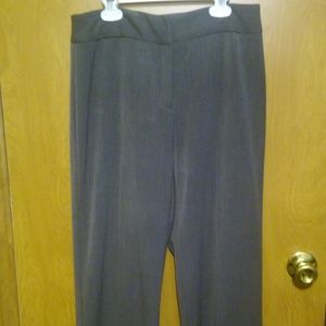 Croft & Barrow Grey Dress Pants Size 8 short